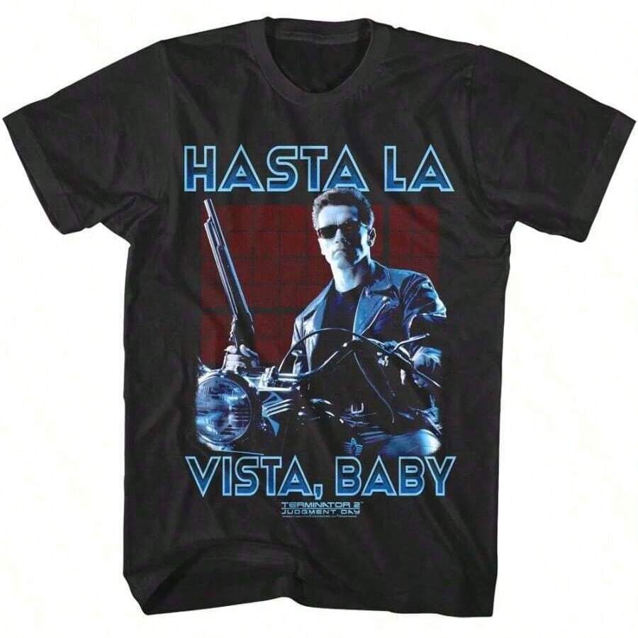 Hasta La Vista Baby Классическая Унисекс Футболка S