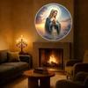 Religious Character Theme Portable Usb Projection Lamp 12 Patterns Decorative Night Light For Events And Room Use