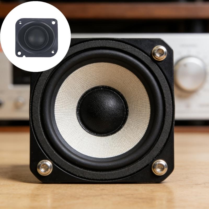 Premium Silk Dome Tweeter Speaker 20w 4ohms For Charge 5 Delivering Clear Sound For Audiophiles