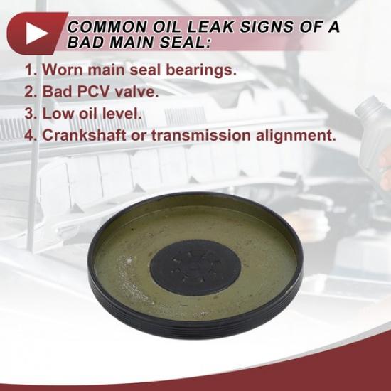 1 Pc Rear Crankshaft Oil Seal for Volvo C30 C70 S40 S60 Main Seal No1397381