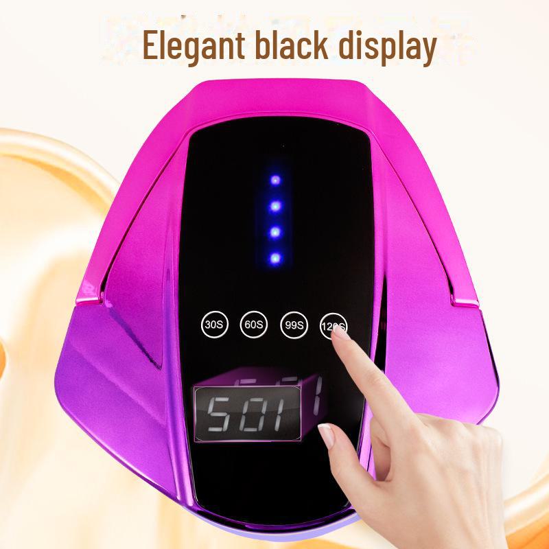 Wireless Nail Dryer: Large Space, Quick-Drying Nail Light Therapy Lamp