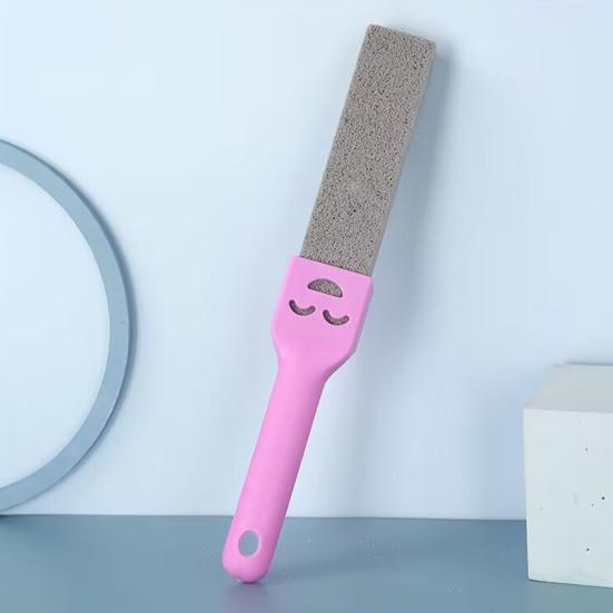 Pumice Stone Toilet Bowl Cleaner with Handle Efficiently Removes Hard Water Rings Calcium Buildup Pumice Stone Scrubber