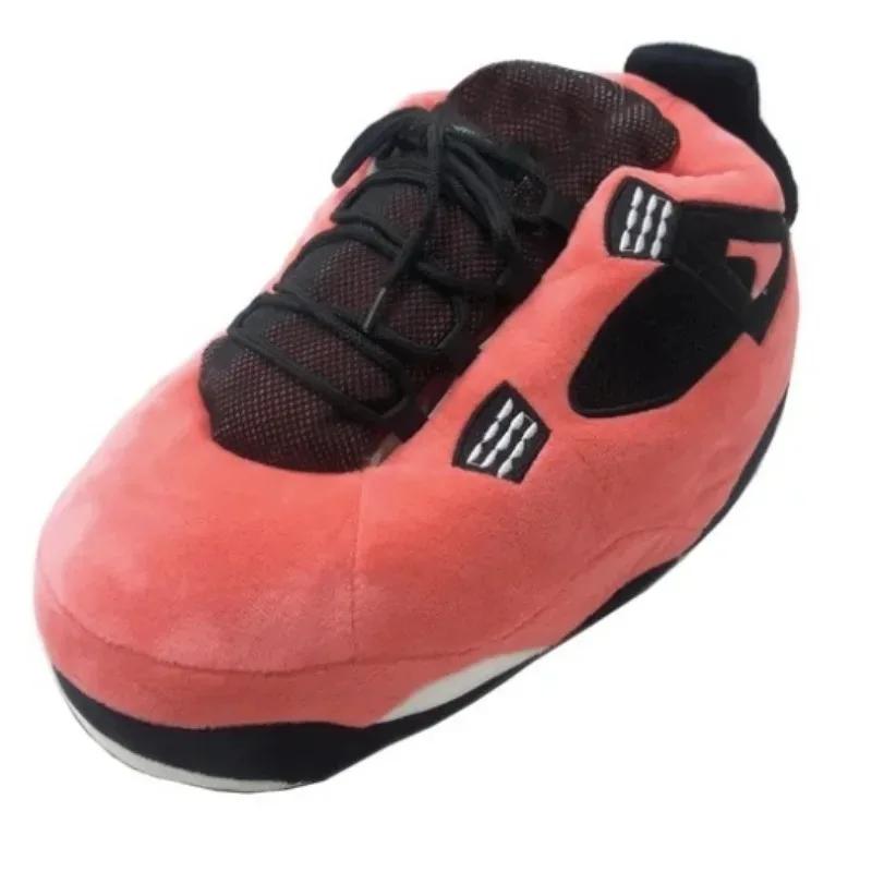 Winter Cotton Plush Shoes Women Warm Cute Indoor Home Slides Unisex One Size Sneakers Man Fashion Soft Floor Slippers  36-45