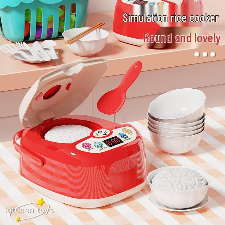 Children's Kitchen Toy Set: Role-Playing Simulation Stove for Boys and Girls