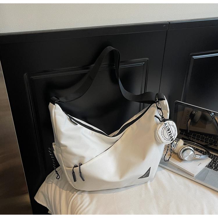 Men's messenger bag trendy brand 2025 new fashion casual function cycling sports trend men's shoulder bag