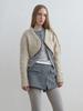 Kijun Cable Knit Bolero Oatmeal