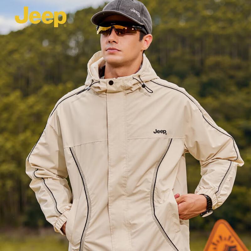Jeep Unisex Windproof Waterproof Outdoor Jacket P843MWJ310