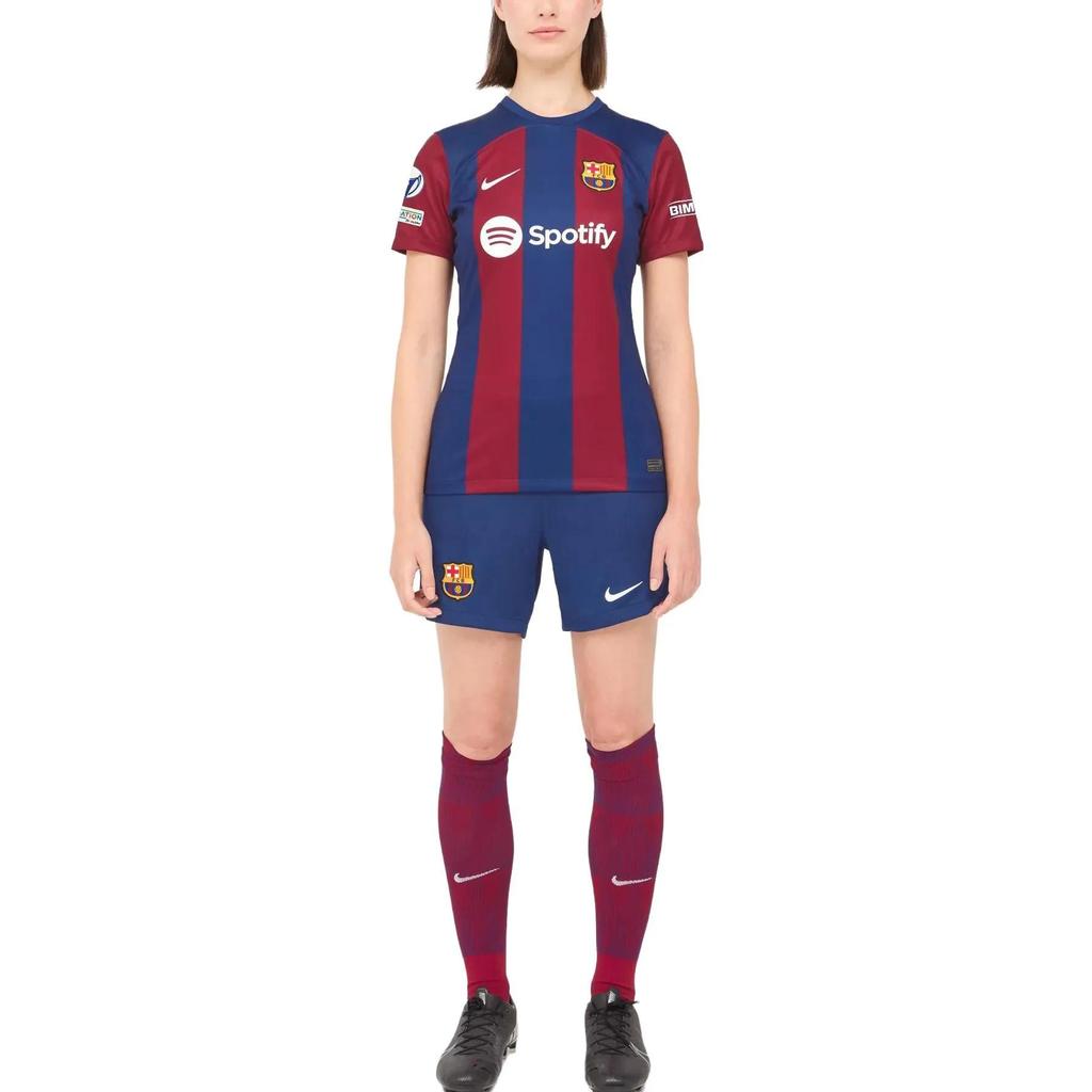 Nike FC Barcelona Soccer Jersey Fan Edition Women's (Unisex) Soccer Jerseys DX2729 456