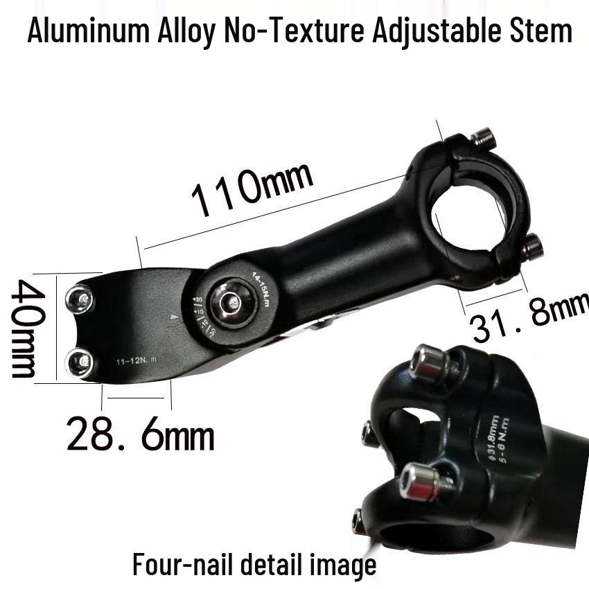 Aluminum Alloy Adjustable Stem Mountain Bike, Station Wagon 22.2/25.4/31.8
