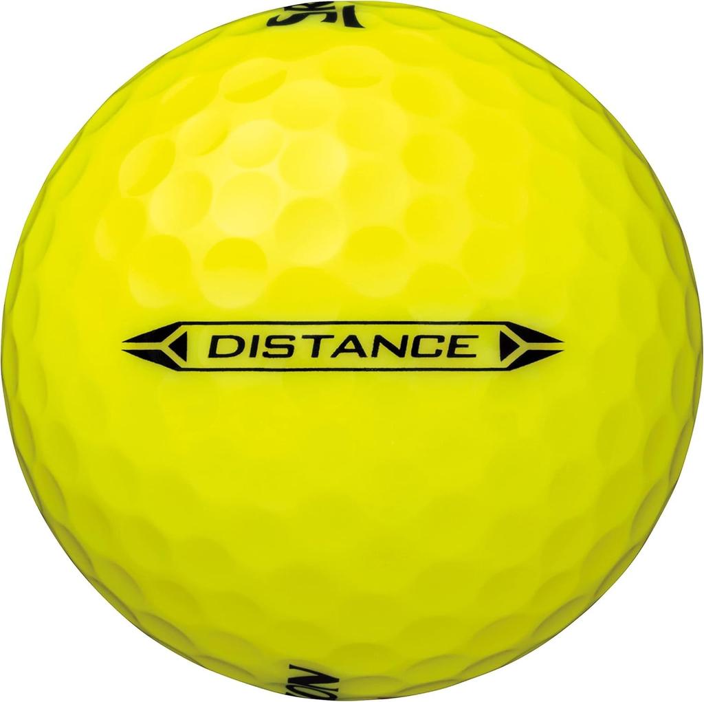 SRIXON Distance 2022 DISTANCE Passion Yellow 3 dozen set of golf balls 36 balls Original cleaning sheet set