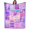 Sports Activities Topic Printed Blanket for Sofa Bed Travel Camping Living Room Office Conditioning Blanket Seasons Gifts