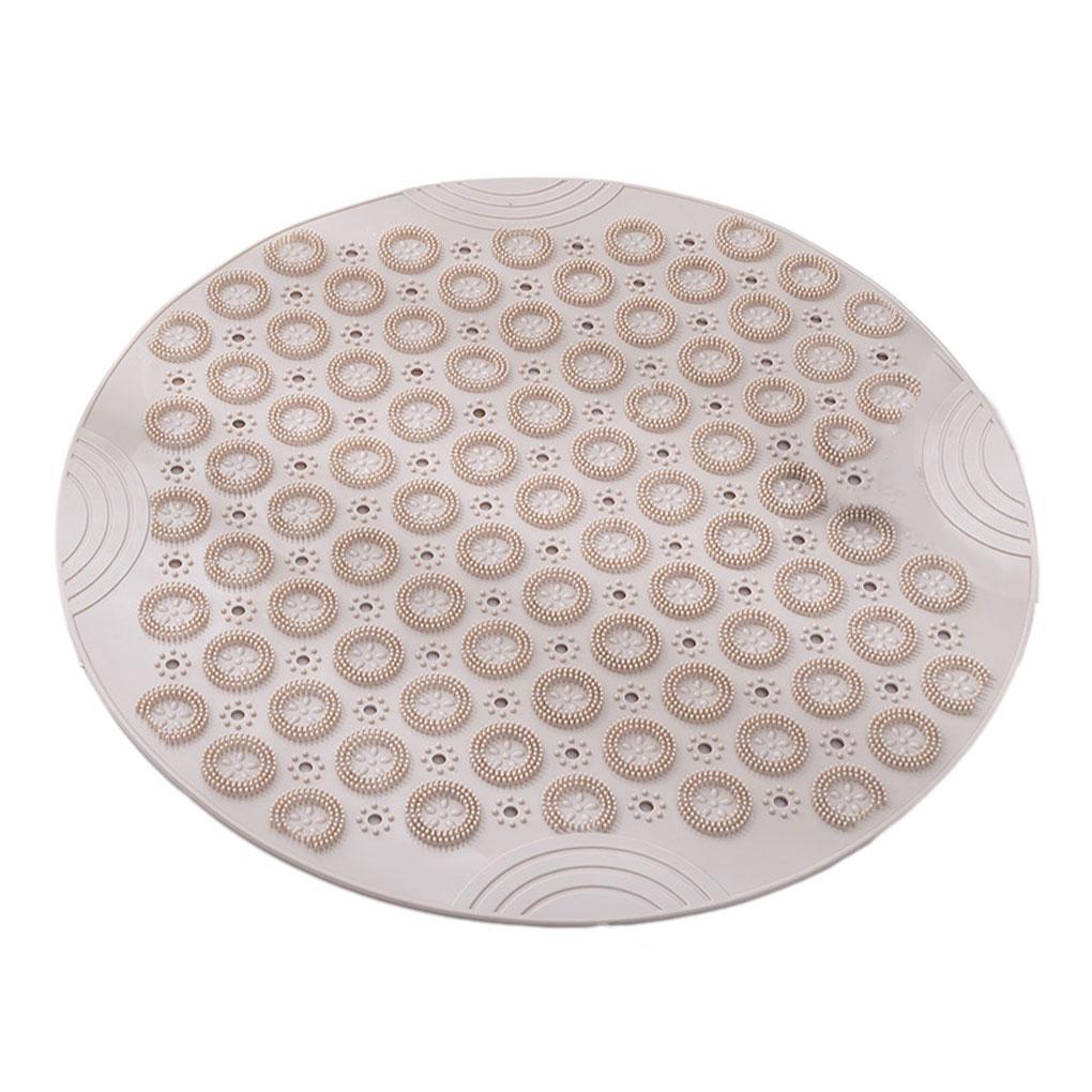 

Коврик для душа с противоскользящим покрытием, пригодный для машинной стирки, для безопасного и долговечного душа, коврик для душа с противоскользящим покрытием для душа внутри помещения 55cm*55cm,1