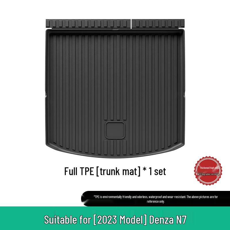 Floor Mats for 2023 Denza N7: All-TPE Mats, Trunk, & Waterproof Seat Back Mat