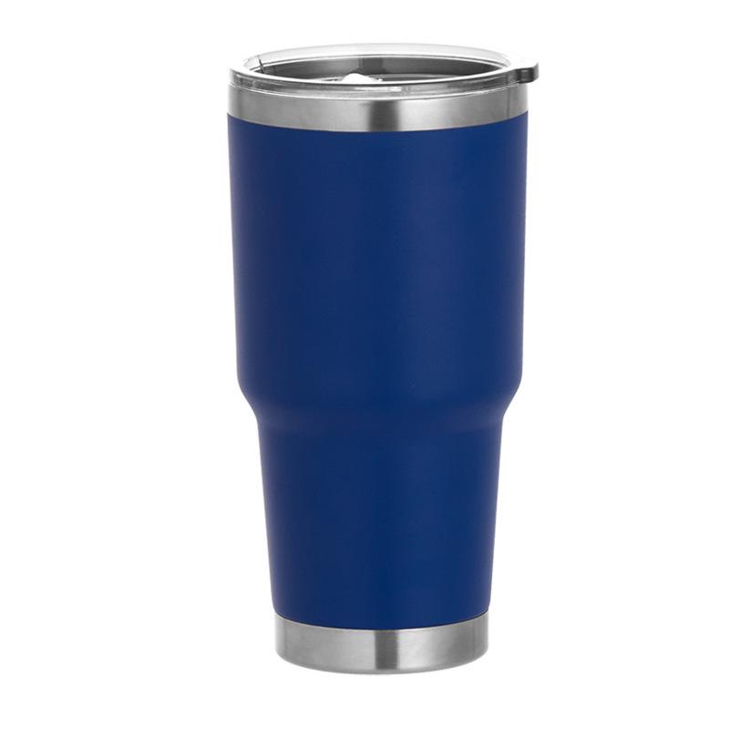 30oz 304 Stainless Steel Vacuum Insulated Car Cup with Powder Coating.
