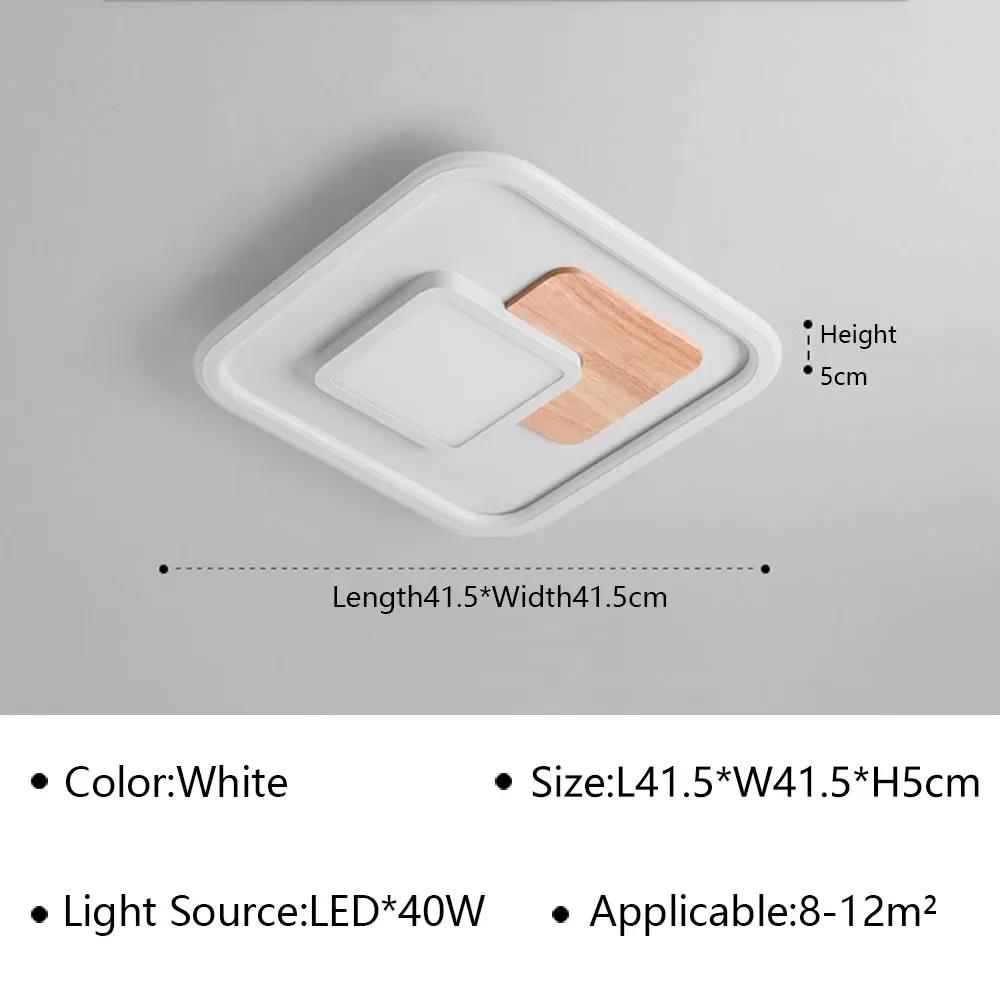 Modern LED Ceiling Lamp For Bedroom Living Dining Study Aisle Balcony Ceiling Chandelier Indoor Home Decor Light Fixture Luster