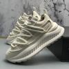 Chunky Sneaker for Men Solid Color Fashion Casual Shoes  Comfortable Anti Slip Platform Running Shoe Tenis Masculino