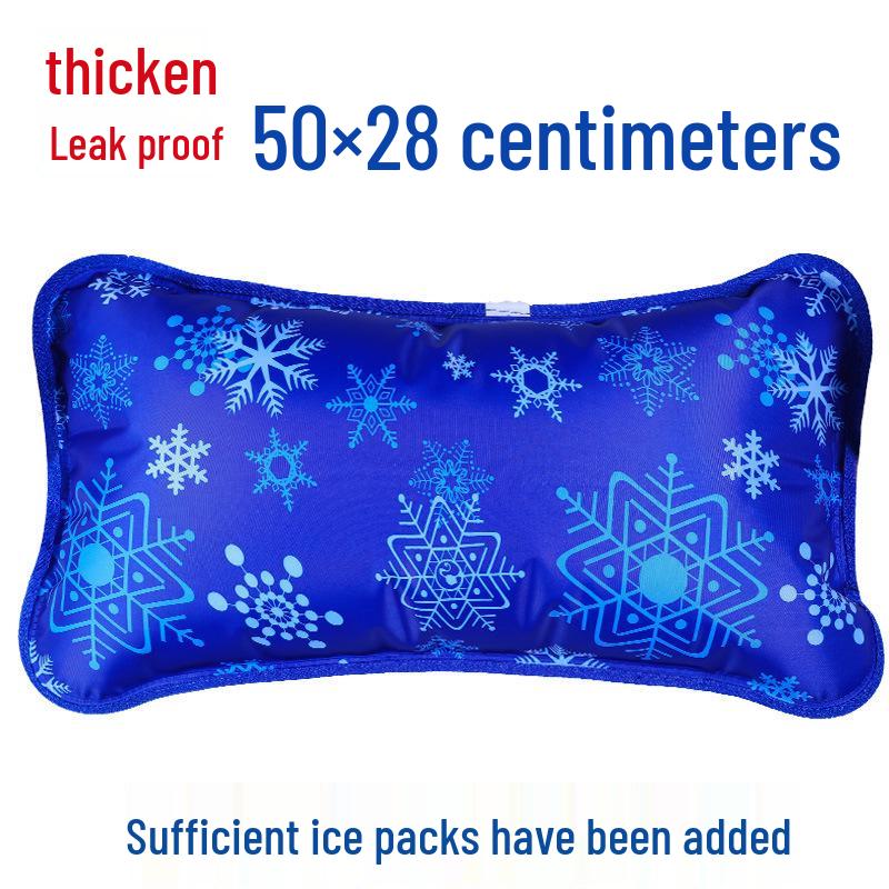 Large Water-Filled Cooling Ice Pillow for Adults & Students