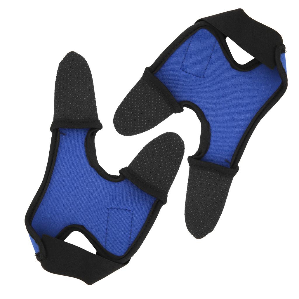 2Pcs Fishing Gloves 2 Finger Protector Nonslip Breathable Outdoor Fishing Gear Supplies