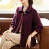 SIFONE Elegant Faux Mink Velvet Winter Coat
