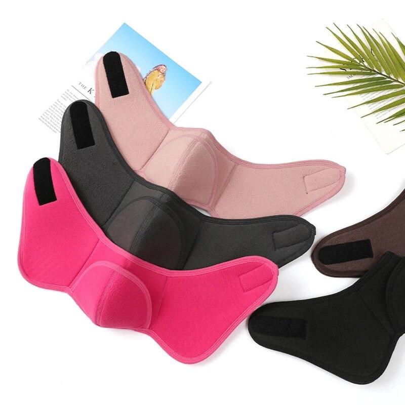 Zimní poloobličejová maska Cyklistika Camping Lyžařská maska Teplá maska Polar Fleece Otevřená prodyšná maska Větruodolný oteplovač krku