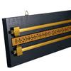 Black Wooden Wall-Mounted Scoreboard for Shuffleboard, Snooker, Billiard, Pool Table Games, Scorekeeper for Games TSP-S1001