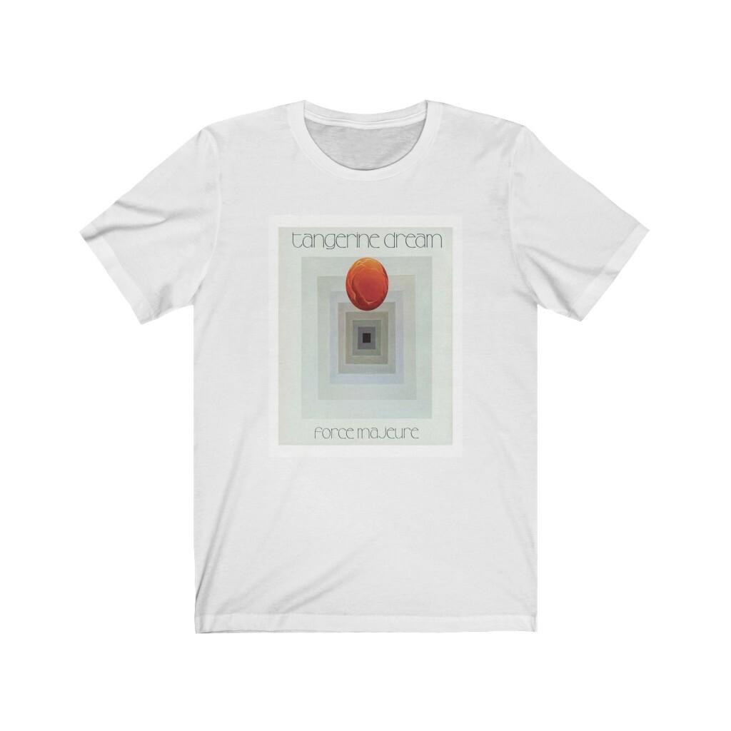 Cotton Short Sleeve T Shirt Mens Womens Tees Top. Tangerine Dream, Force Majeure L