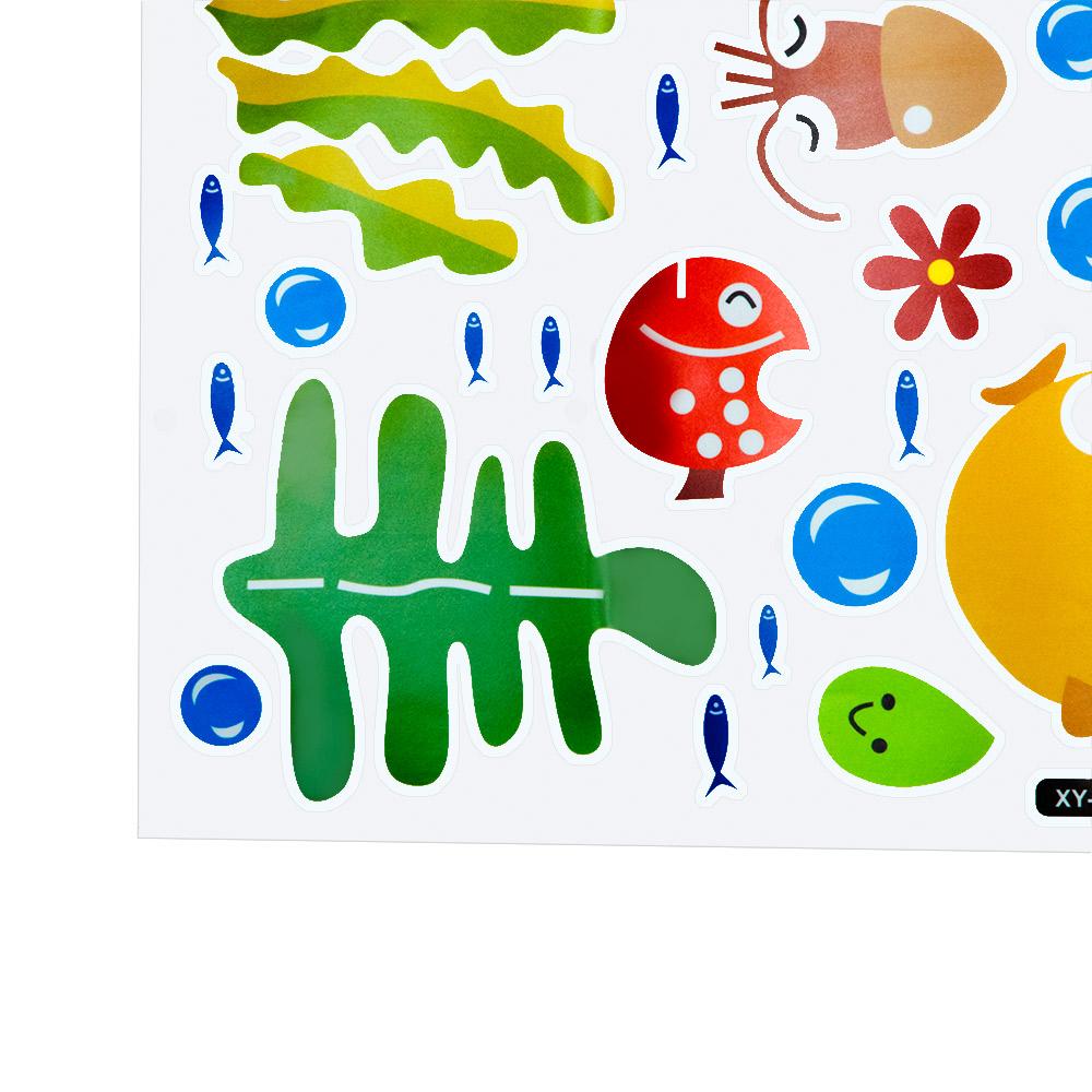 Bathroom Decor for Kid's Room Children Room Baby Room Fish Decoration Wall Stickers Home Decor