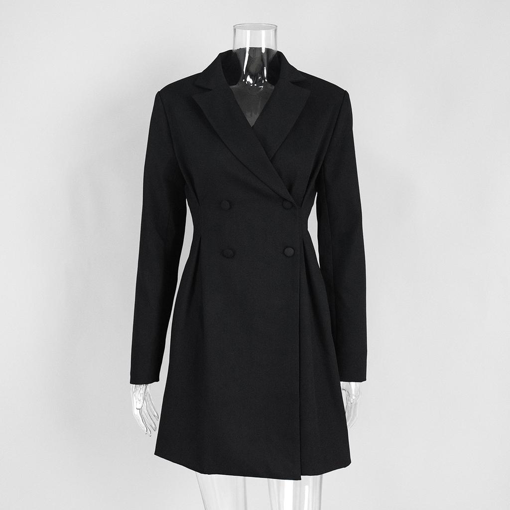 Sweet and Cool Style Suit Dress, European and American Spring and Summer Commuter Suit Skirt, Waist and Thin Dress Women