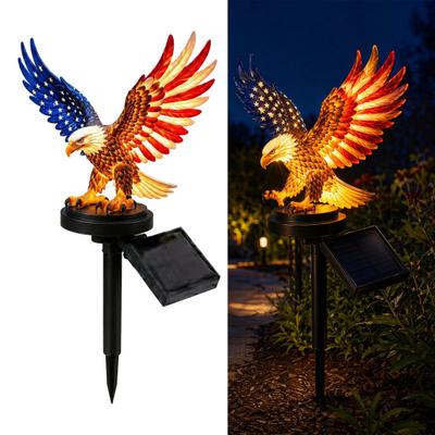 America 250th Anniversary Solar Eagle Garden Light Patriotic Memorial Day Decor Solar Powered