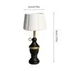 Bedroom White Table Lamp Miniature Furniture Model Doll Houses Accessory Realistic Lighting Toy Playset 1:12