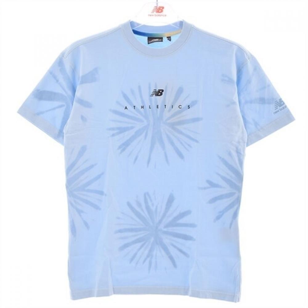 

New Balance Nc02 Uni Tie Dying Short Sleeve Tee Nbnea28053 50 Blue/90