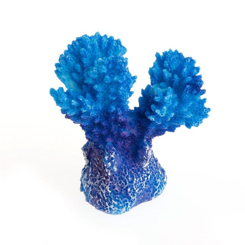 Aquarium Resin Coral Artificial Coral for Aquariums Polyresin Simulation Mini Coral Ornaments Fish for Tank Reef Decorat