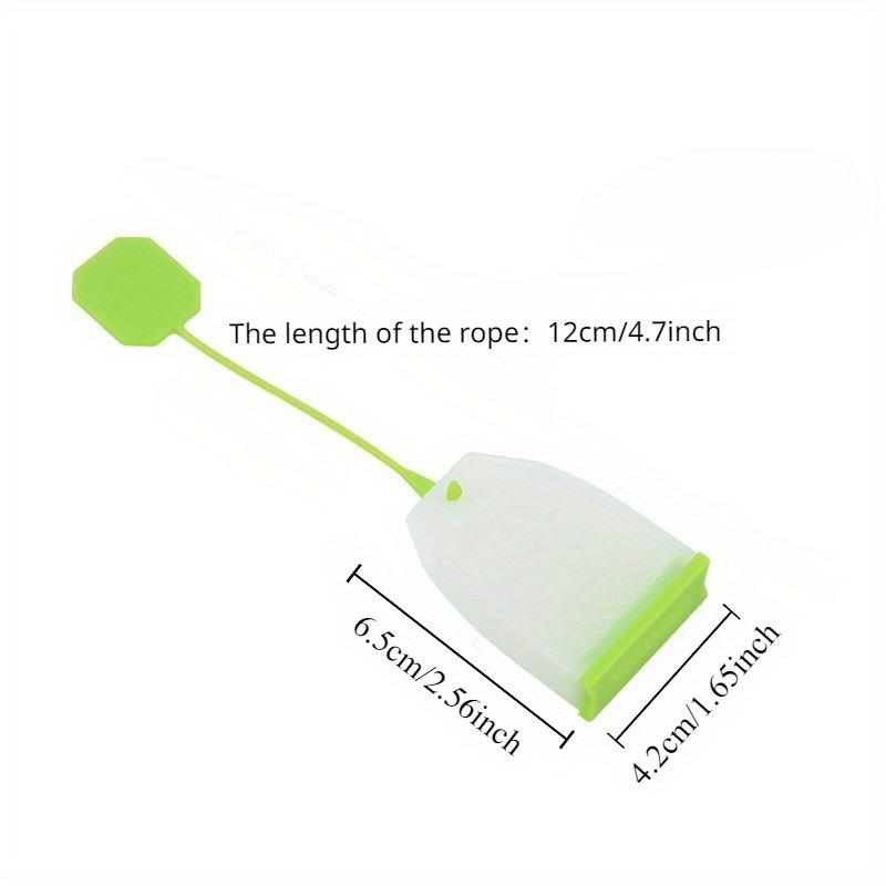 5 pezzi/set infusore per tè in silicone facile da pulire - perfetto per foglie sfuse e tisane, si adatta a qualsiasi tazza, colori assortiti
