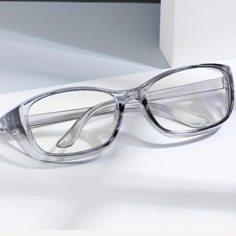 Classic Square Frame Glasses Unique Dustproof Eye Protective Glasses Men Women Daily Cooking Decors