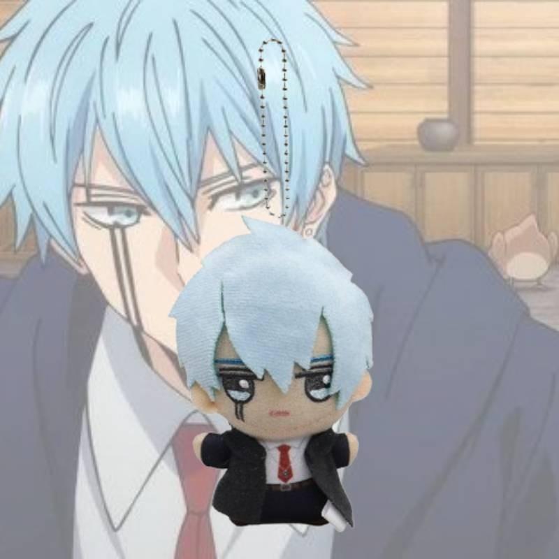 Japanese Style Anime Eyes Plush Magic Wizard Mascot Mas Lance Lamon Rain Soft Q Version Pendant