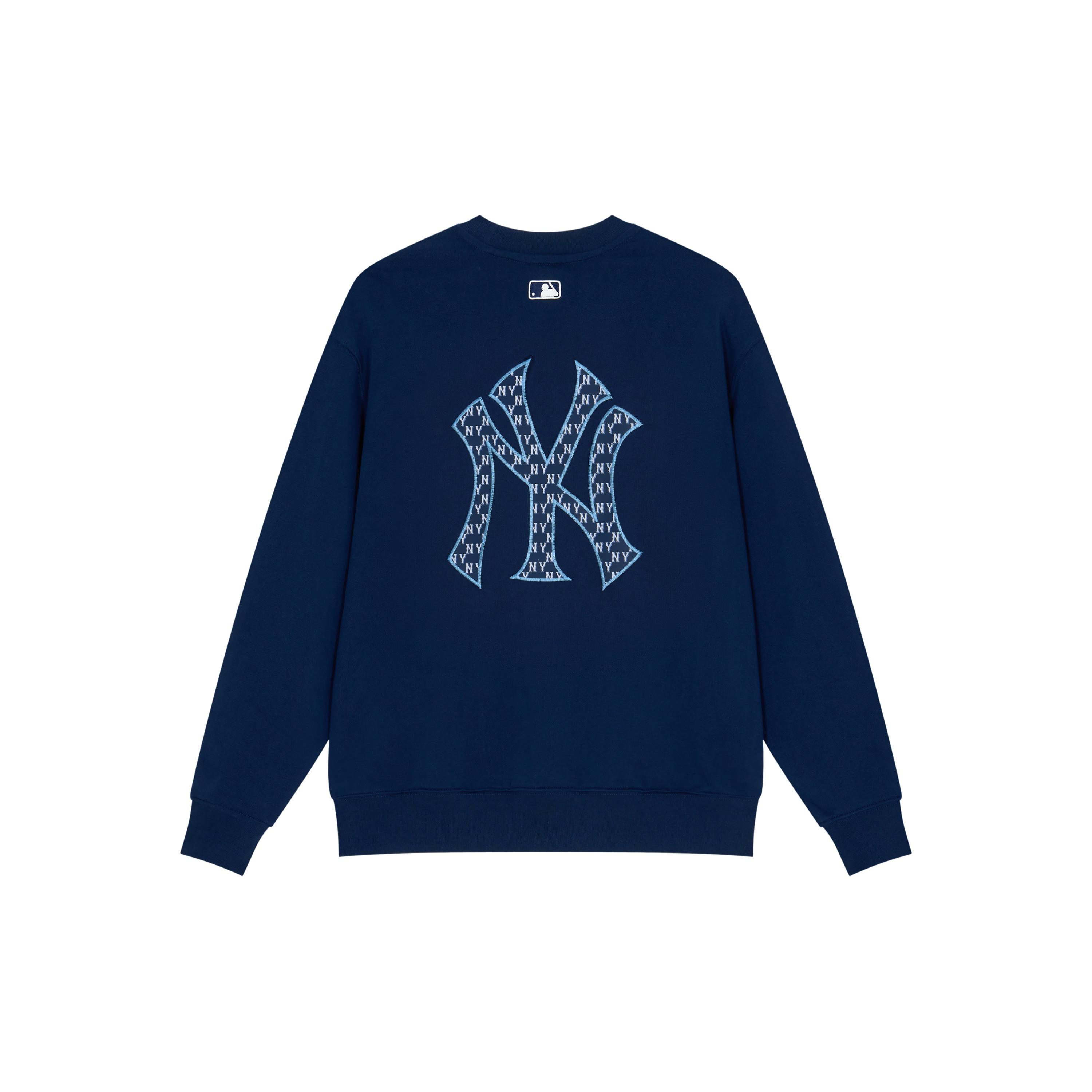 MLB SS24 Sweatshirt Unisex Navy Blue 3AMTM0341-50NYS XS