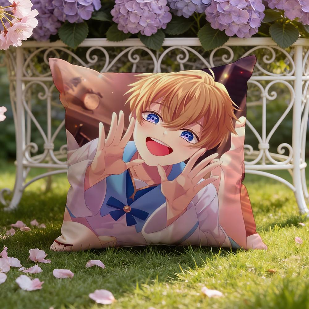 Anime Game O-obey me Cushion Cover Home & Car Dual-Scene Pillow Cover: Reversible for Premium Comfort 30cmx30cm