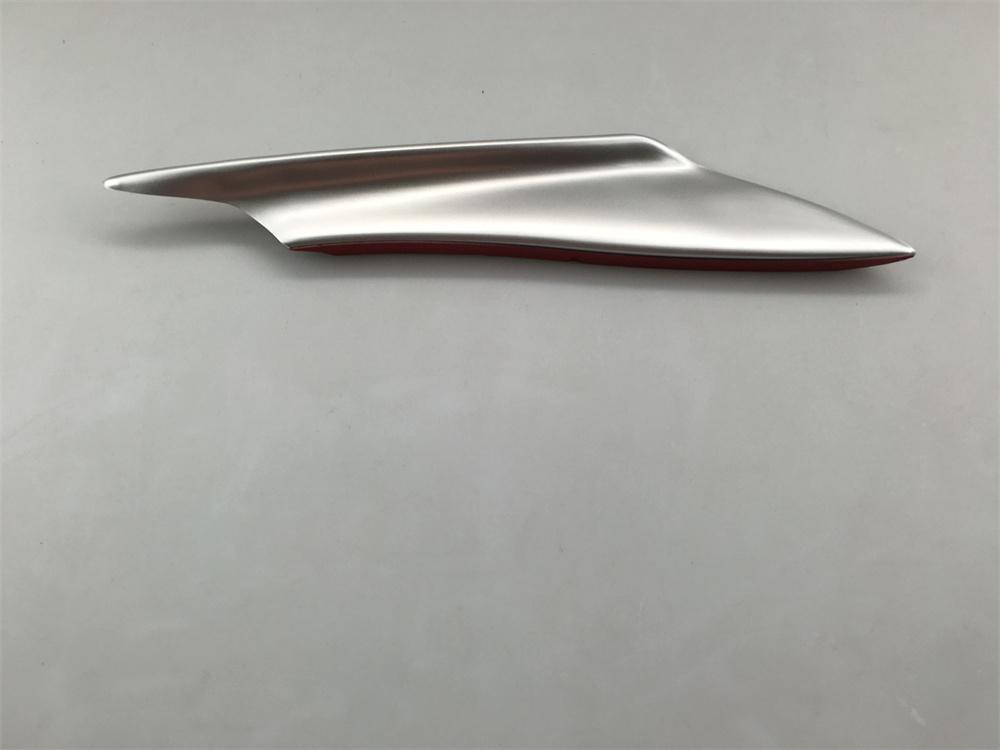 Car Bumper Splitter Fin Air Knife Front Bumper Lip Spoiler Canards Auto Body Kit