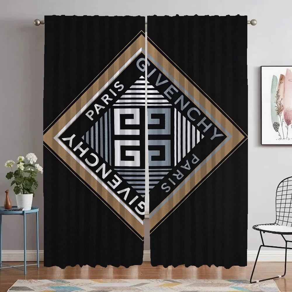 

Оконная штора для комнаты 2 панели Givenchys Home Interior Curtains Tulle for Bedroom Shades Halloween Decoration Partition Living W60xH90cmx2pcs-CL