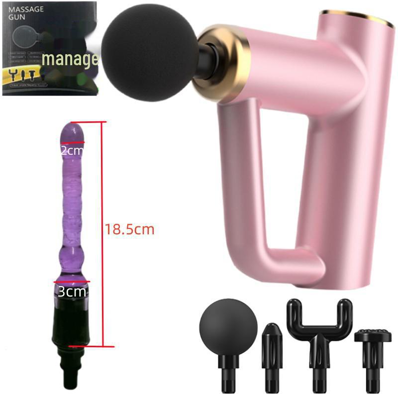 Multi-Function Massage Gun Adapter Kit with Silicone Heads for Adults