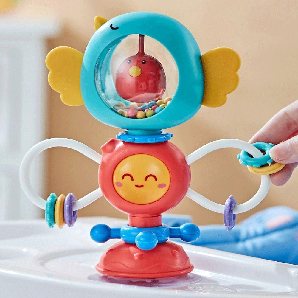 

Safe Baby Handbells ABS Shaking Teething Toy Montessori Infant Rattles Infant/Toddlers