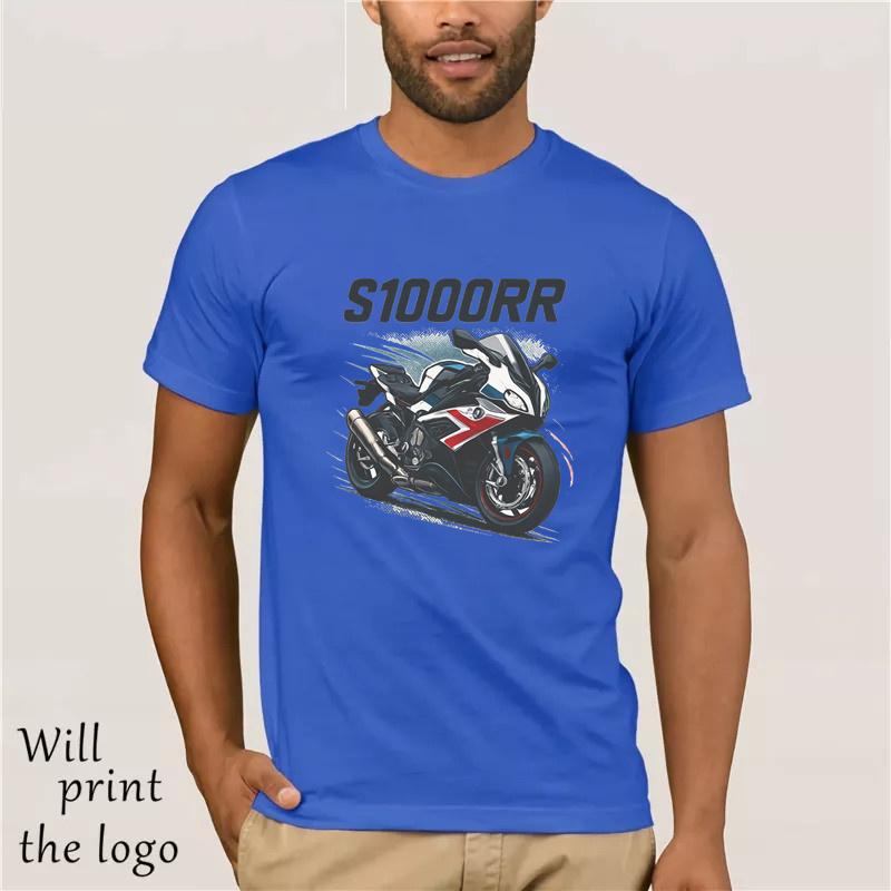 Camiseta Oversize Casual S1000r Camiseta de Motocicleta Cuello Redondo Tops Camisetas Moda Camiseta Oversize