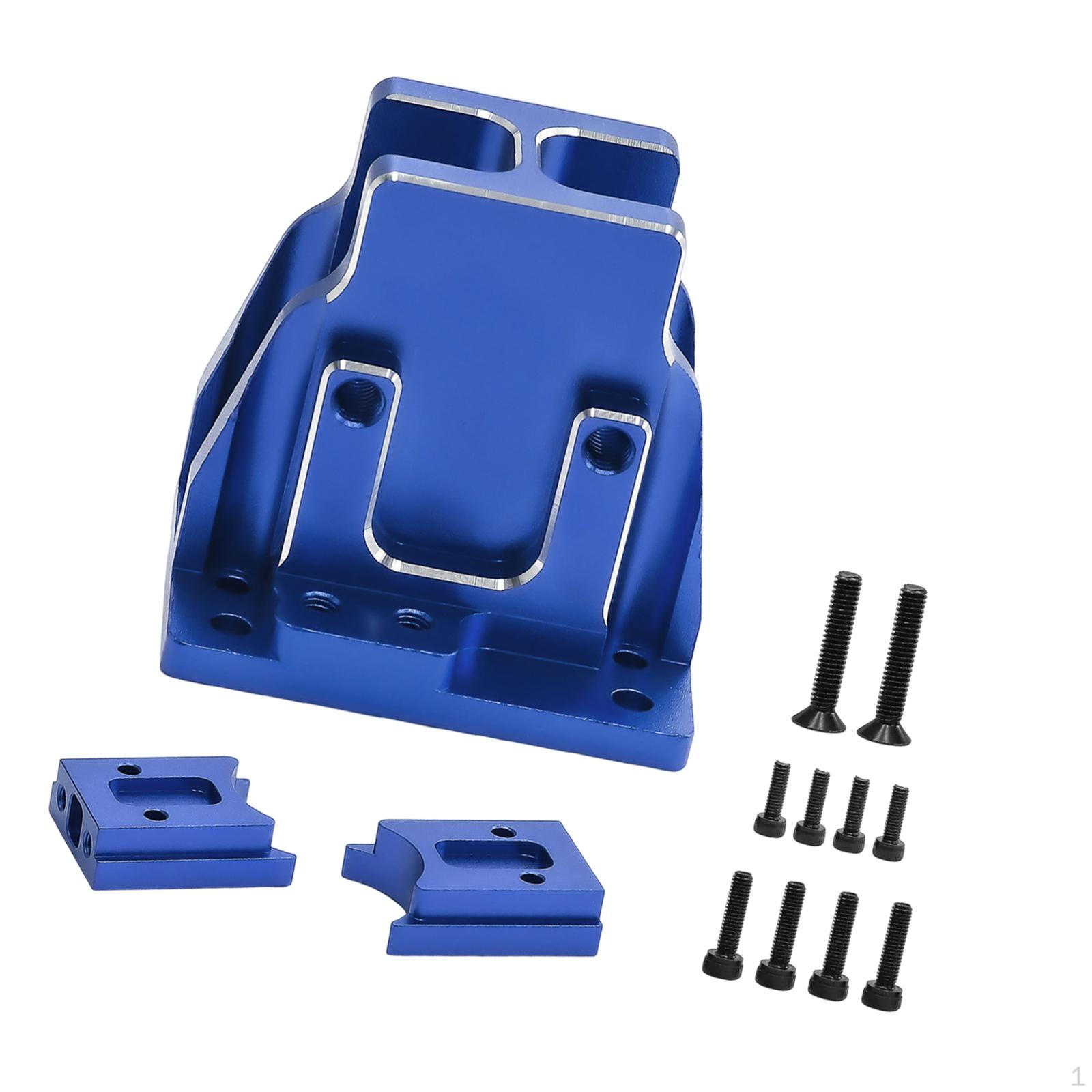 

Aluminum Alloy Center Differential Cover Kit Spare Parts for 1/8 Scale 6S V6 RC Car Repair Blue