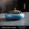 Large Ceramic Mosquito Coil and Incense Burner: Indoor Sandalwood and Agarwood Holder