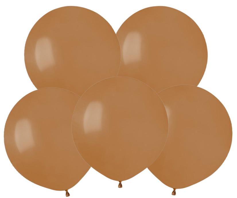 Balloons G150 Pastel 19 - Coffee 76/ 5 Pcs