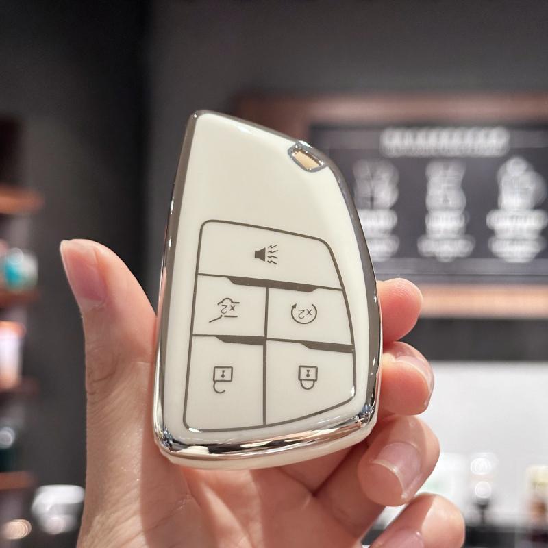 

Чехол-брелок для Chevrolet 2022 2023 2024 для Chevy Silverado 1500 для GMC Sierra 1500 для 2024 Silverado Sierra 2500HD 3500HD белый