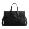 Flatiron 38 Leather Shoulder Crossbody Briefcase Men Bags Silver Black CCB55-BLK