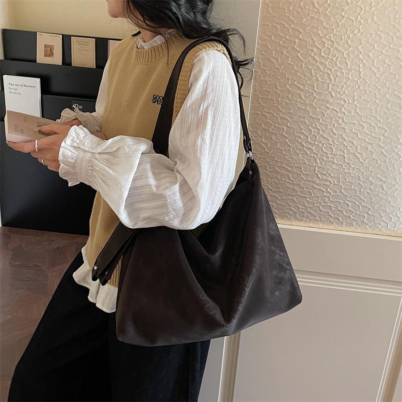 Fashion Women's PU Leather Hobo Bag Accent Adjustable Strap Large Capacity Casual Bag for Commute Daily Life, Travel, Shopping, and Other Scenarios