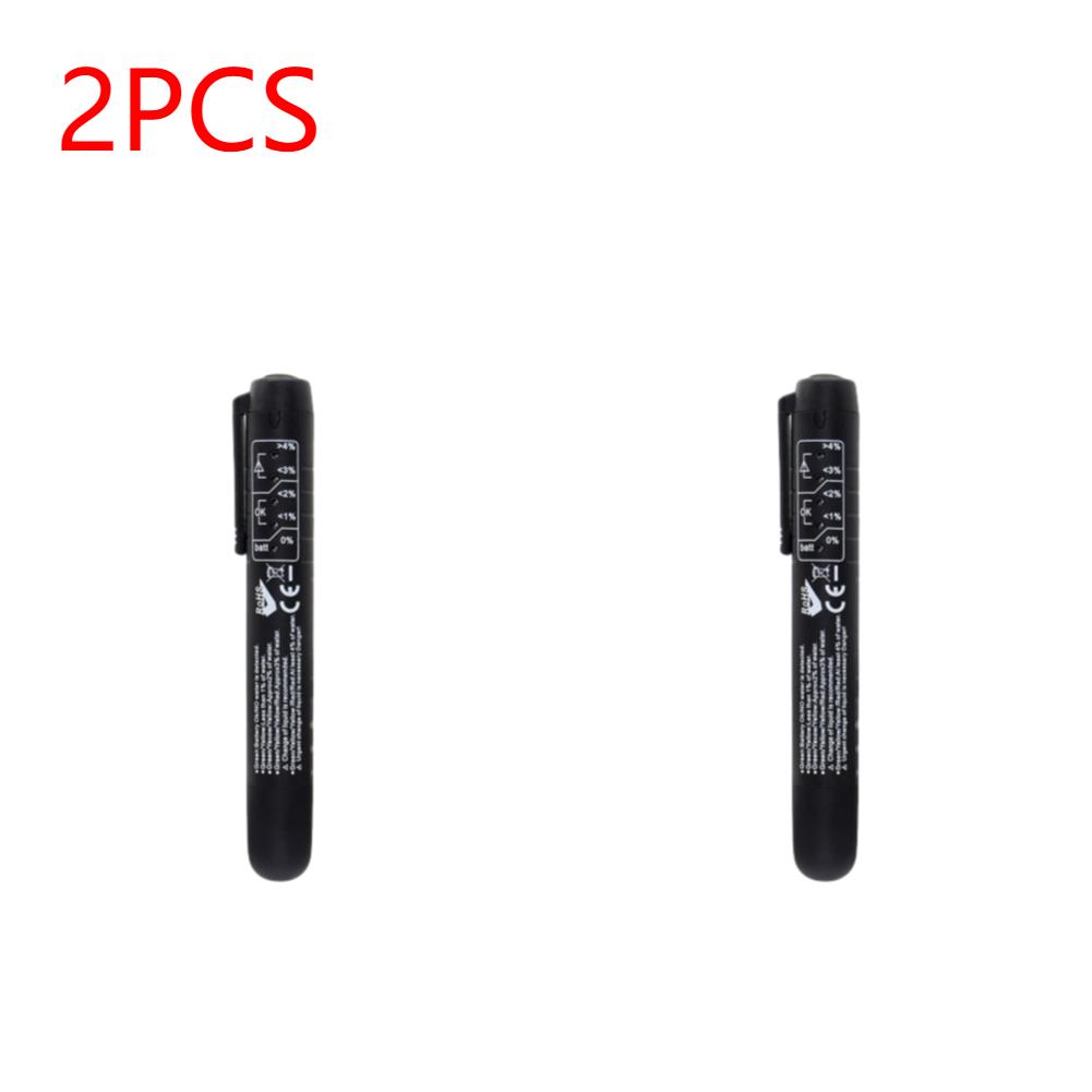 1-5Pcs Mini Brake Fluid Tester Pen 5 LED Car Auto Vehicle Tools Diagnostic Tools for Dot3 Dot4 Dot5 Brake Fluid Testing Tool