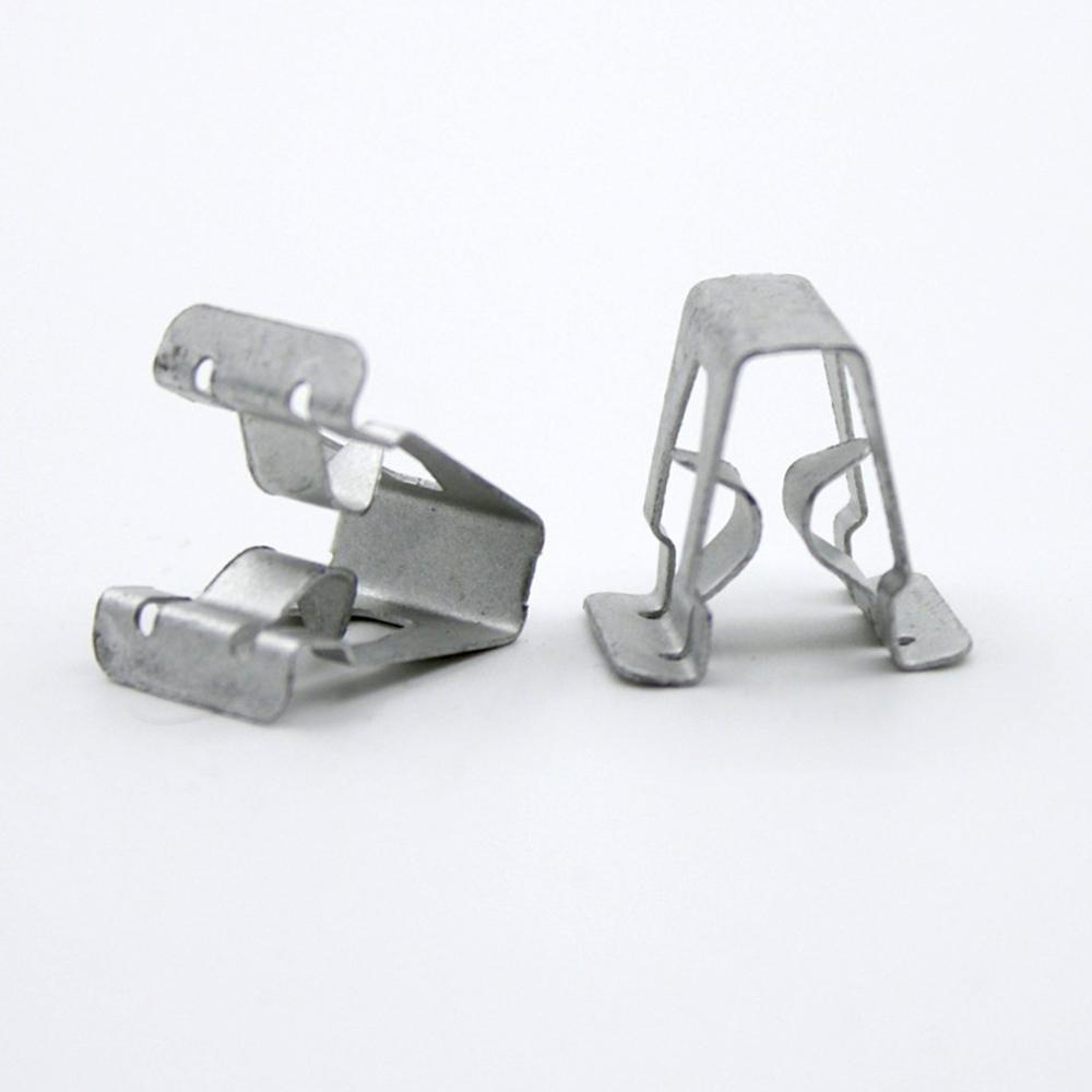 

10PCS Car Dashboard Console U-type Metal Clip Automobile Instrument Panel Snap Clip Fastener 10Pcs